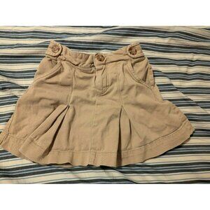 Khaki Uniform Skort